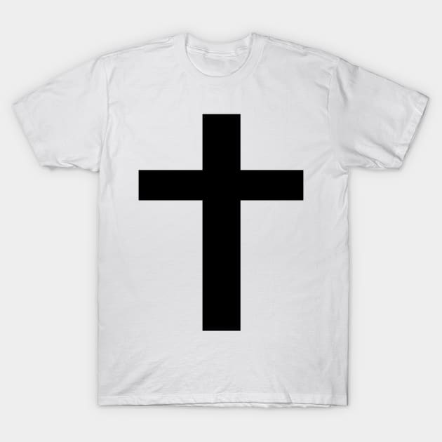 plain cross T-Shirt by Made the Cut
